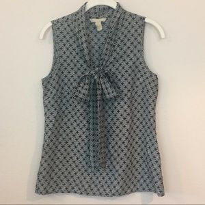 Banana Republic Bow Blouse size XS